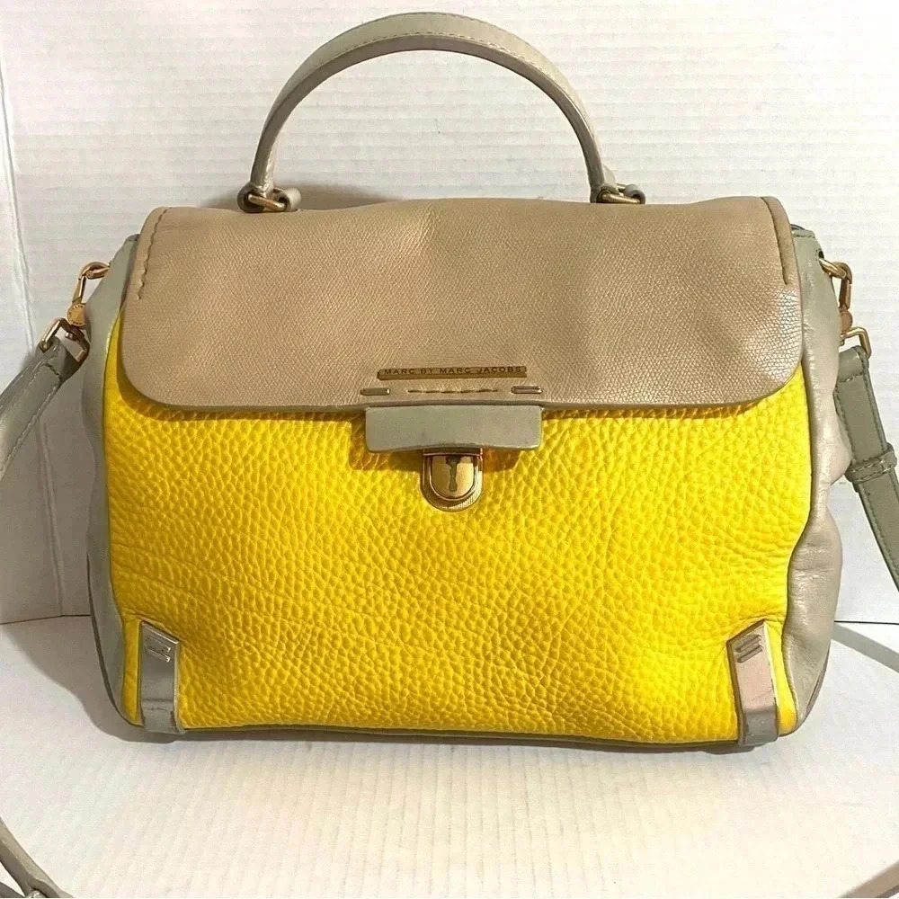 Marc By Marc Jacobs leather satchel handbag